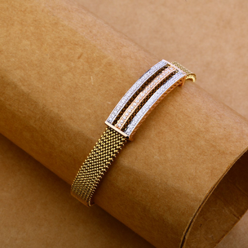 750 Rose Gold Cz Bracelet MLB125