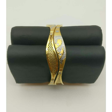 Stylish 916 Gold Modern Copper kadli by Saideep Jewels