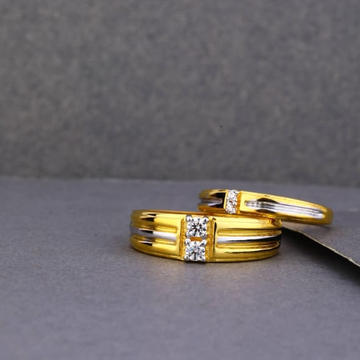 Latest Design Gold Couple Ring