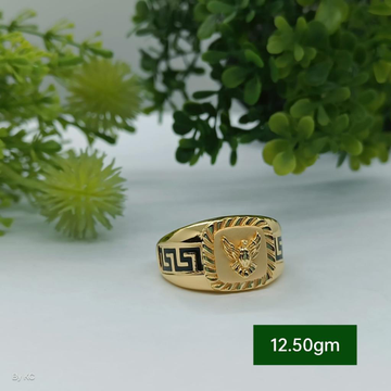 22K Gold Hallmrked Gents Ring by 