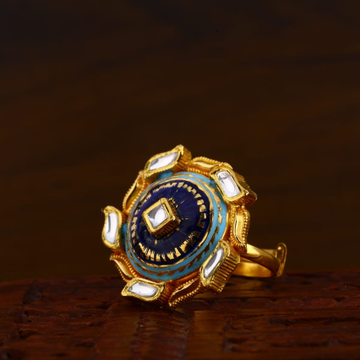 916 Gold Hallmark Antique Fancy Ladies Ring LAR132