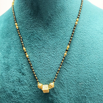 916 gold Simple mangalsutra by Suvidhi Ornaments