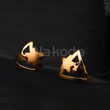 750 Rose Gold Women's Exclusive Hallmark Earring R...