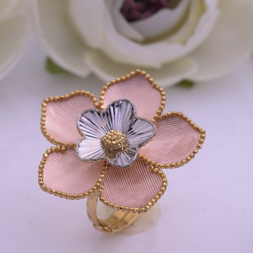 22kt italian rose gold ring by 