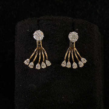 Solitare Look Diamond Earrings by 