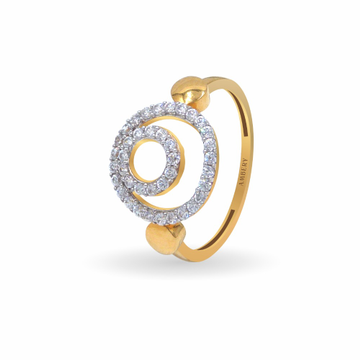 Circles 22k Gold Lady Ring