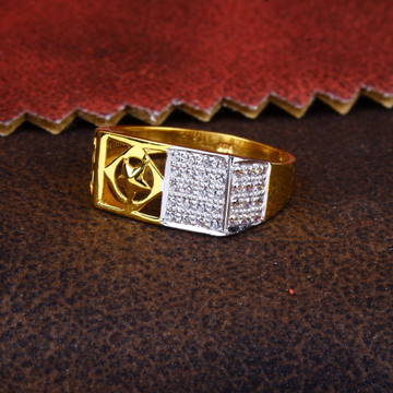  gold star design diamond Ring 154 by 
