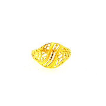 22k Gold Plain Mystic Dream Ring by 