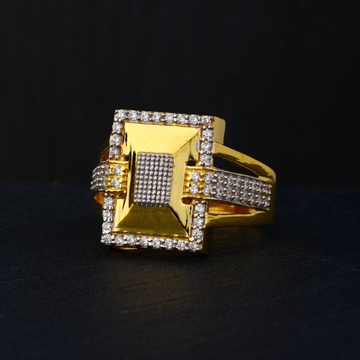 916 Gold Hallmarked Ring by R.B. Ornament