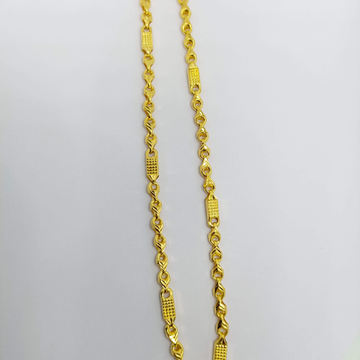 22crt Gold Fancy Gents Chain by Suvidhi Ornaments