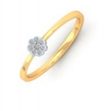 Single stone diamond ring by 
