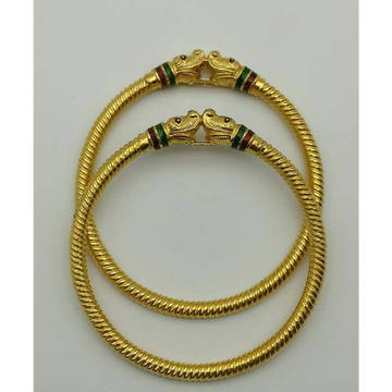 22kt/916 Gold Ladies Fancy Bangle by Saideep Jewels