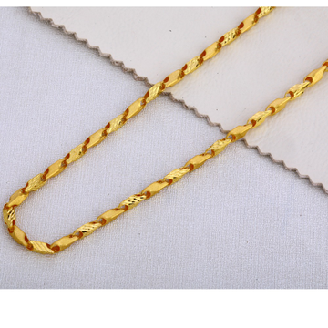 916 Gold Men's Classic Choco Chain MCH380