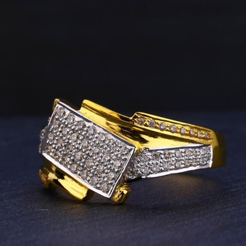 22K Gold Designer Ring For Men by R.B. Ornament