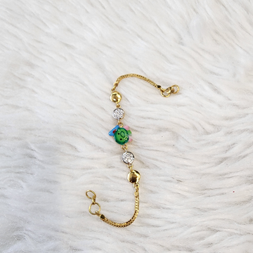 916 Gold Fancy Unique Baby Lucky by 