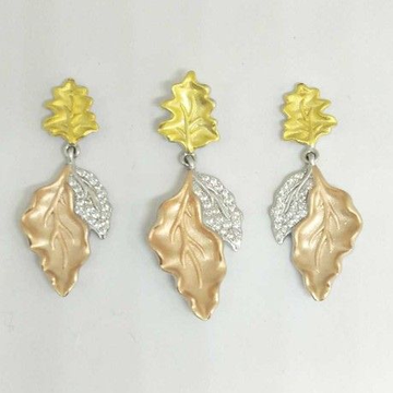 925 Sterling Silver Colourful Leaf Designed Pendan... by 