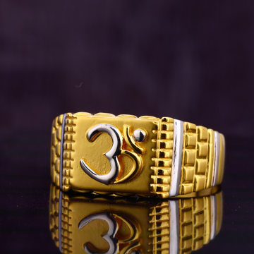 916 Gold Aum  Men's Ring MGR167