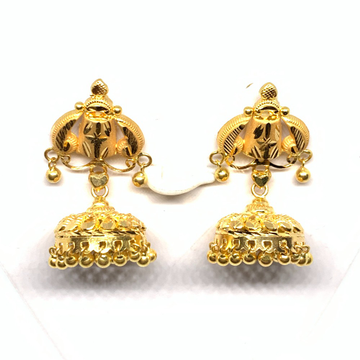 Designer Gold Earring by Rajasthan Jewellers Private Limited