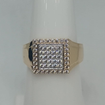 22KT Gold CZ Ring For Men JH-R02 by 
