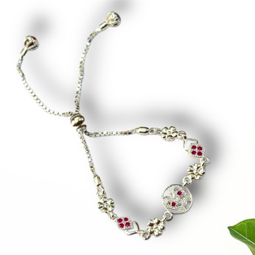 925 Silver Butterfly Design Bracelet by 