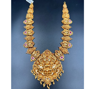 22k gold daily wear traditional necklace