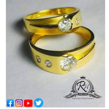22 carat gold daimond couple rings RH-CR233