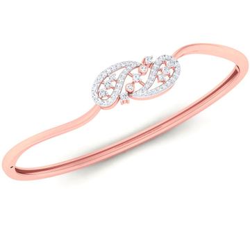 18kt rose gold designer diamond bracelet by 