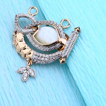 18CT Rose Gold Hallmark Classic Mangalsutra Pendan...