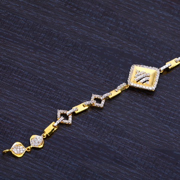 22K Gold Ladies Casting Bracelet-LB165