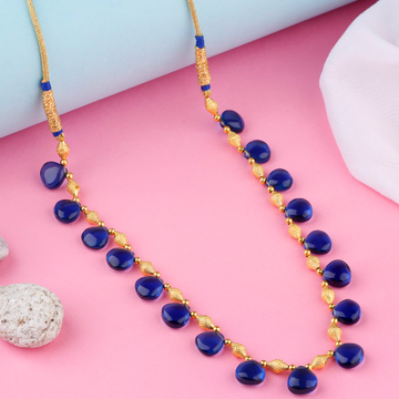 Blue Colored Mala With Latest Design