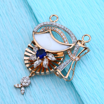 18KT Rose Gold Stylish Pendant RMPN75