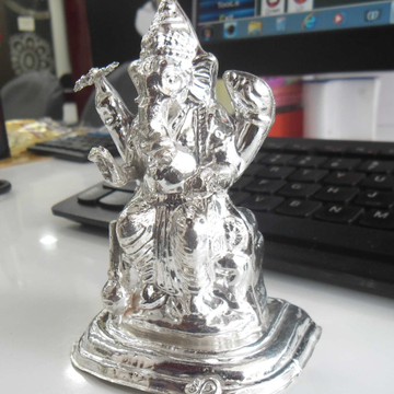 silver ganeshji /  bapaa  moriya  for  gifting  /... by 