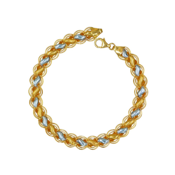 Gents 22k Gold Lotuse Bracelet