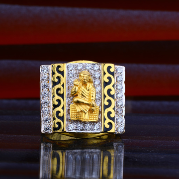 Buy MissMister Gold plated Shirdi Sai baba finger ring Men Online - Get 67%  Off