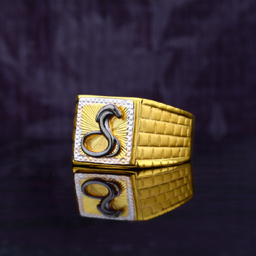 Mens Goga Maharaj Gold 22ct Gold God Ring-MGR11