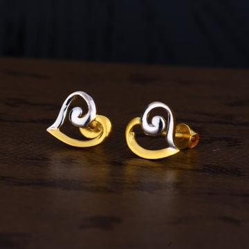22 carat gold antiq ladies earrings RH-LE863