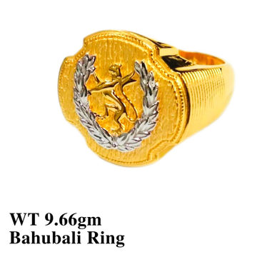 22K Bahubali Lion Ring by 