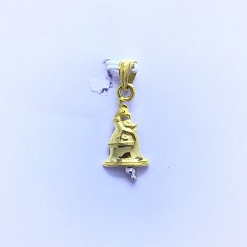 DESIGNING BELL FANCY GOLD PENDANT by 