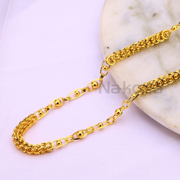 916 Gold Hallmark Classic Mens Choco chain MCH708