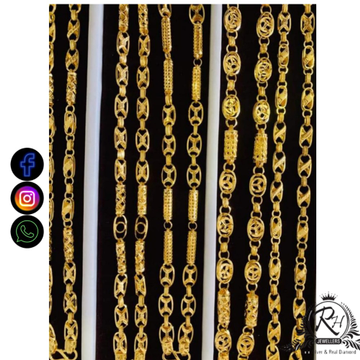 22 carat gold traditional gents chain RH-CH891