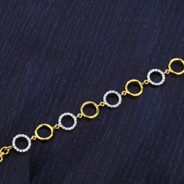 22 carat gold ladies bracelet RH-LB752