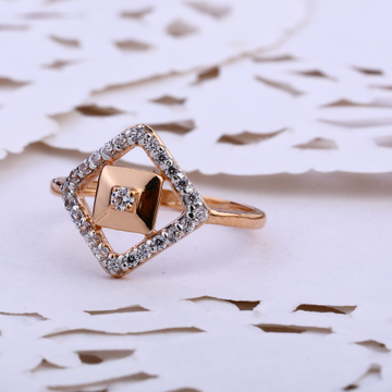 18KT CZ  Rose Gold Gorgeous Ladies Ring RLR841