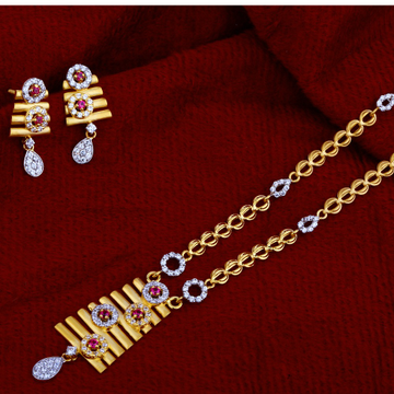 916 Gold  Ladies  Exclusive  Chain Necklace CN45