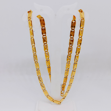 Gold navabi chain by Ghunghru Jewellers