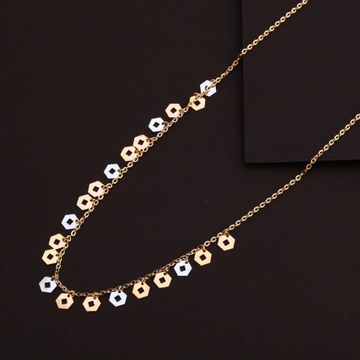 18 CT Rose gold chain by 