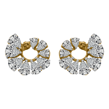 Diamond Gold Delight Earrings MDER147