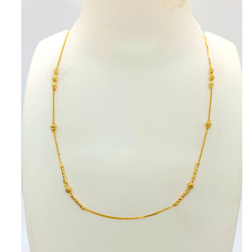 22K Ladies Chakupara Mala by 