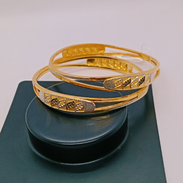 22k Gold Ladies Bangles by 