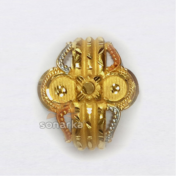 22k Yellow Gold Ladies Rings Indian Design by 