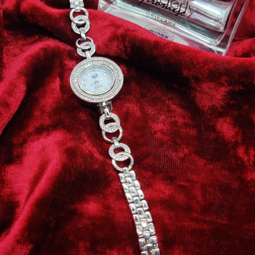 925 sterling silver ladies watch by Veer Jewels